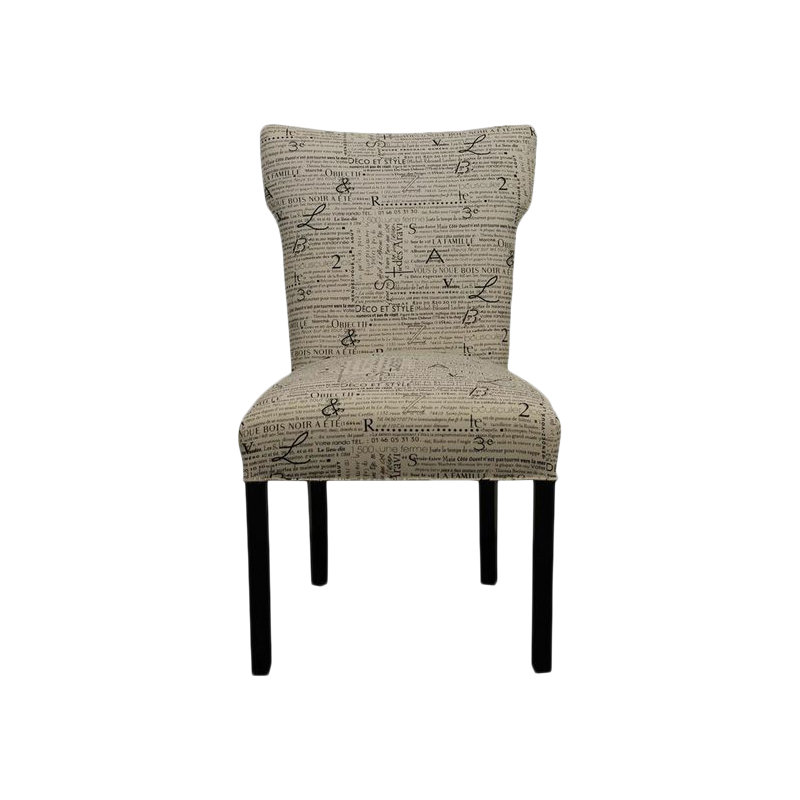 Chaise d'appoint Morris, Journal noir