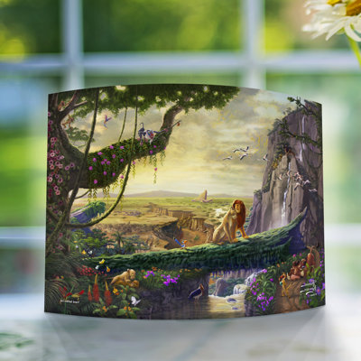 Reproduction d'acrylique incurvée Disney