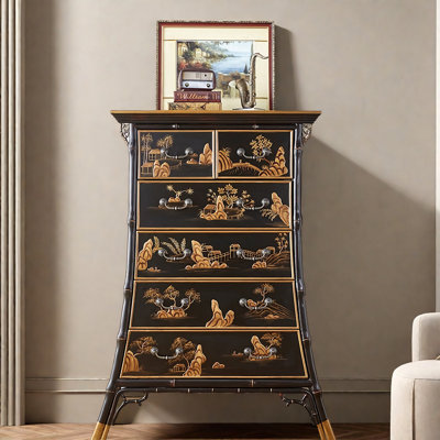 Commode d'appoint moderne et rétro