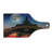 Ambesonne Eiffel Tower Tempered Glass Cutting Board Minimal French Flag Navy Red