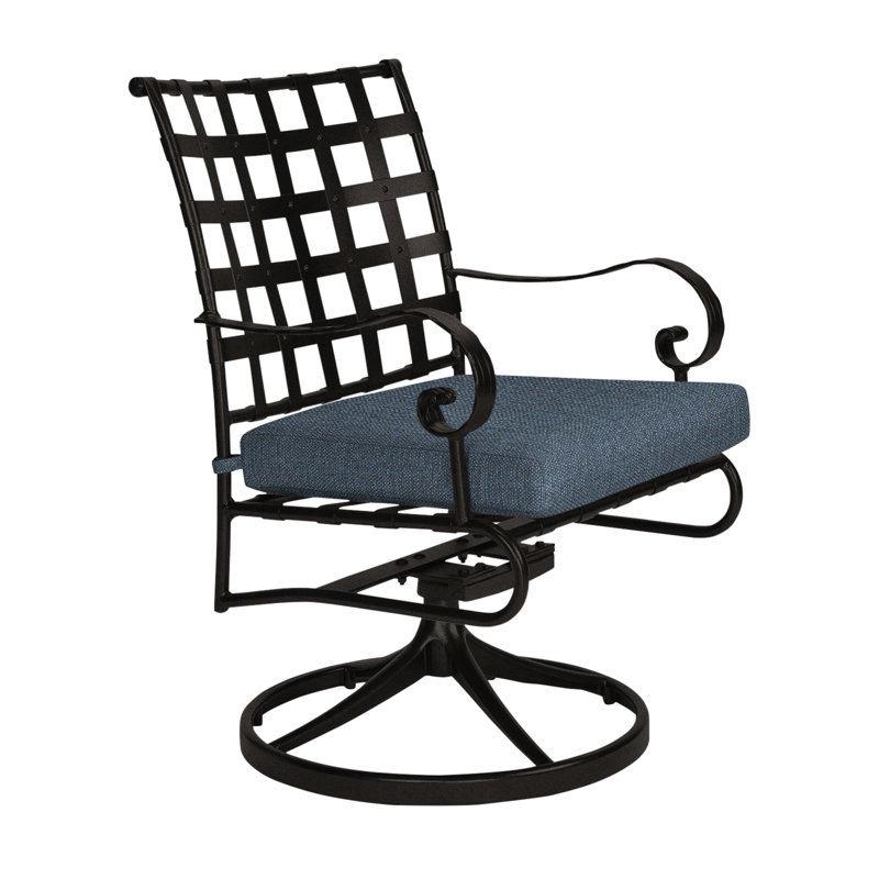 Classico Outdoor Rocker Chair, Carbon Black, Sahara Cafe