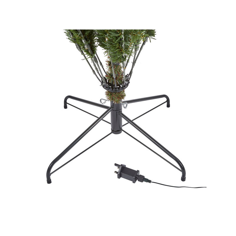 84cm H Lighted Artificial Spruce Christmas Tree