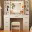 Dressing Table with Mirror