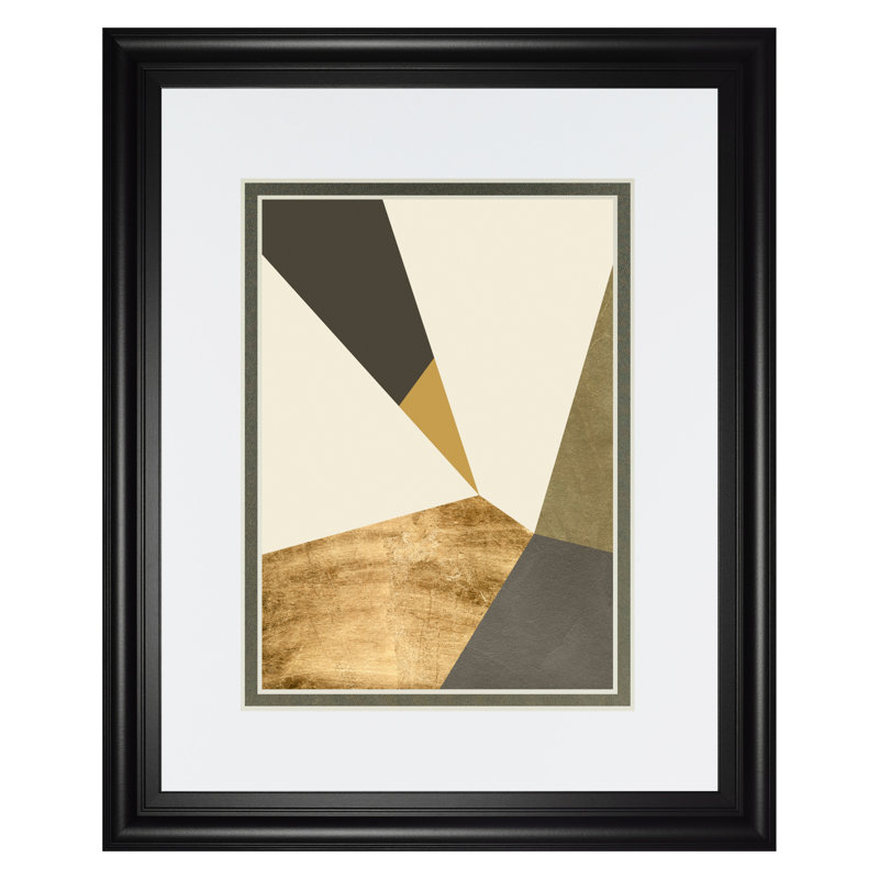 Art mural Clovis I - 34 po x 40 po - Cadre noir