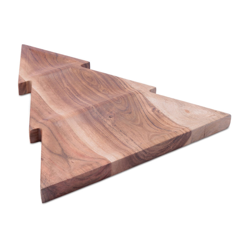 Plateau de service en bois 16 "L