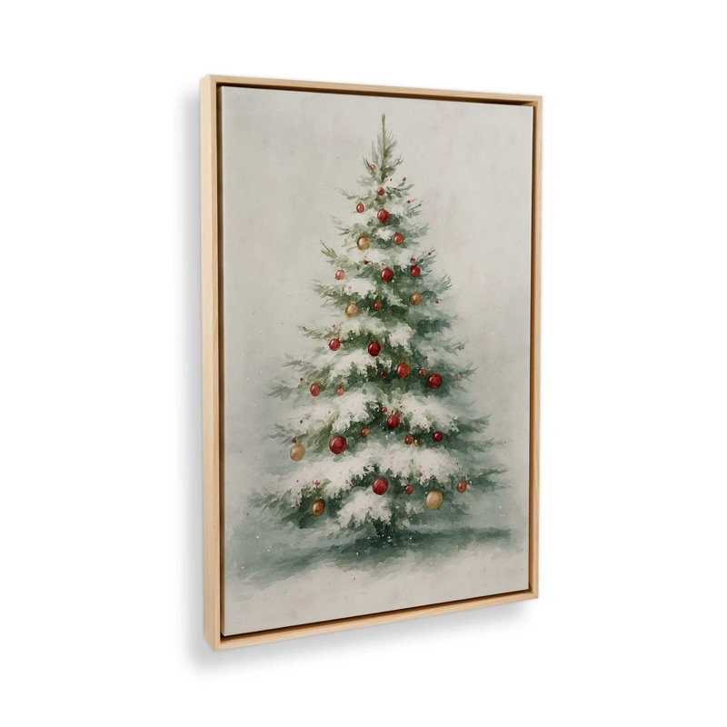 Impression sur toile Evergreen Glow, H 18,75 po x l 12,75 po, Érable américain