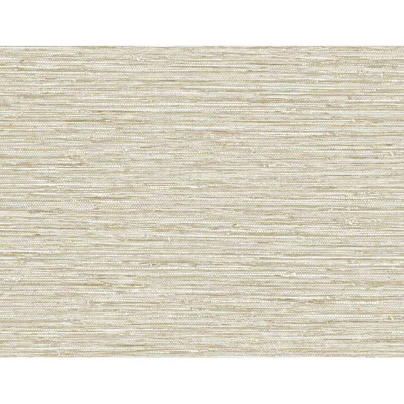 Anglea Non-Pasted Vinyl Abstract Wallpaper Roll, Balanced Beige
