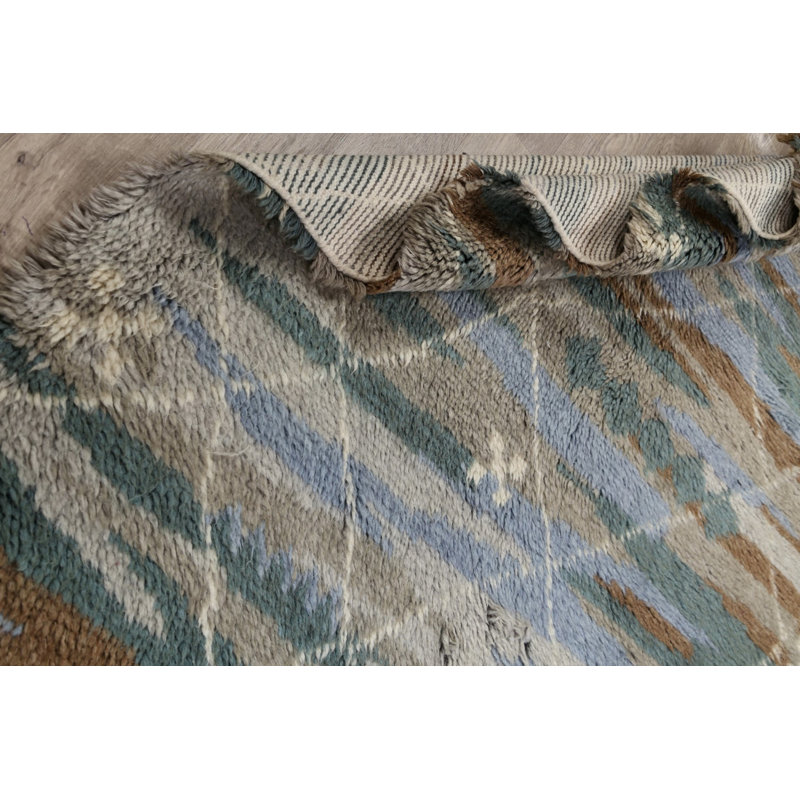 One-of-a-Kind 5'1" X 8'1" New Age Wool Area Rug in