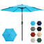 Parasol de marché pour terrasse 7,5 pi avec manivelle-1005878696