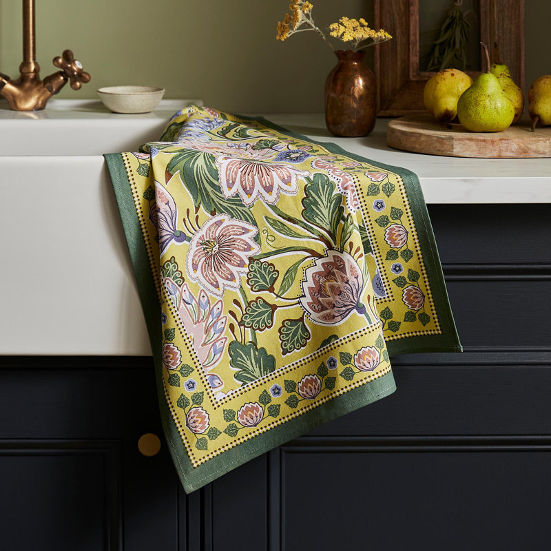 Emmeline Floral Tea Towel Kitchen Towel
