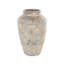 Vase beige décoratif en céramique Prabhas
