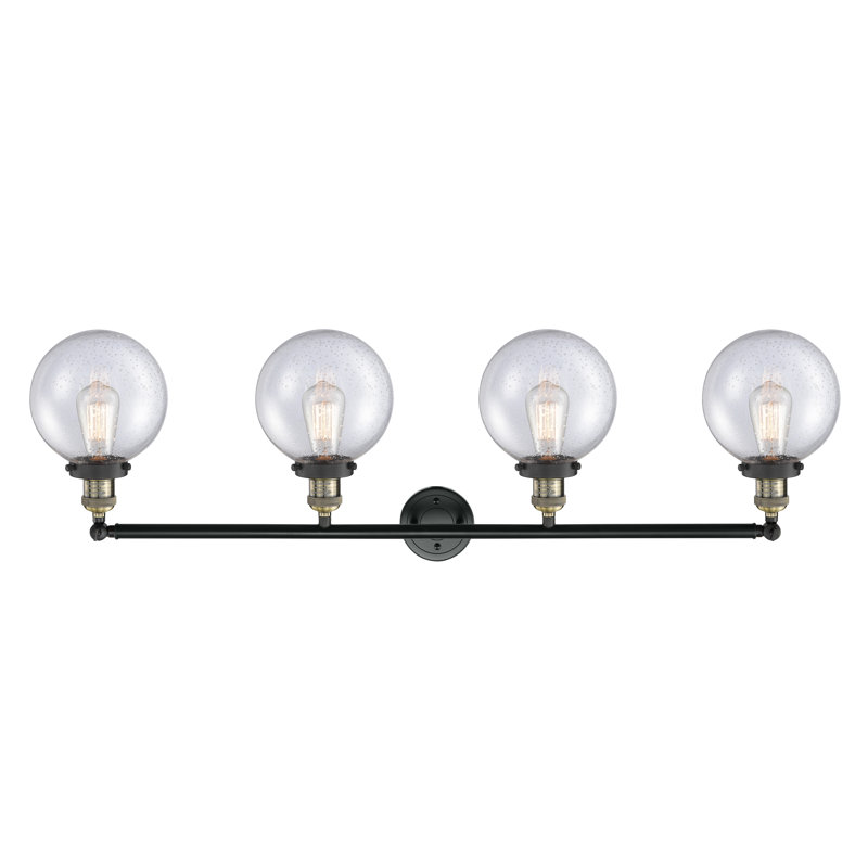 Lorri 4 - Light Vanity Light, No Bulb Included, Black Antique Brass