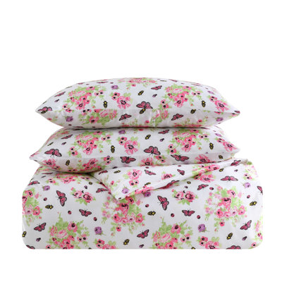 Betsey Johnson Printed Reversible Duvet Cover Set