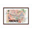 Florence Italy Illustrated Map With Roads Landmarks And Highlights by Markus & Martina Bleichner - Print on Canvas-63929924-63929928