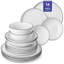 Piece Porcelain China Dinnerware Set - Service for 4-1473444106