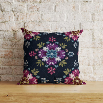 Heritage Folk Motif Indoor/Outdoor 16x16