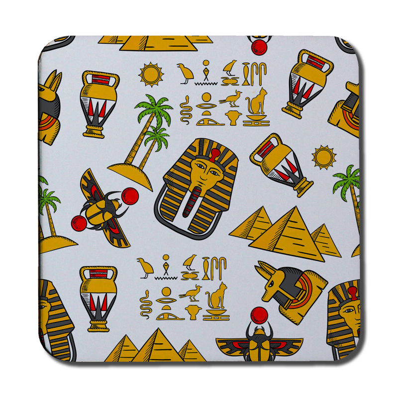 Square 6 Piece Coaster Set