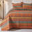  100% Cotton Percale Quilt Set Reversible Bedding Set-1007683431