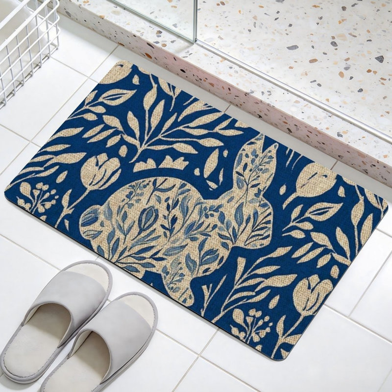 Paillasson 24 po x 36 po Blue
