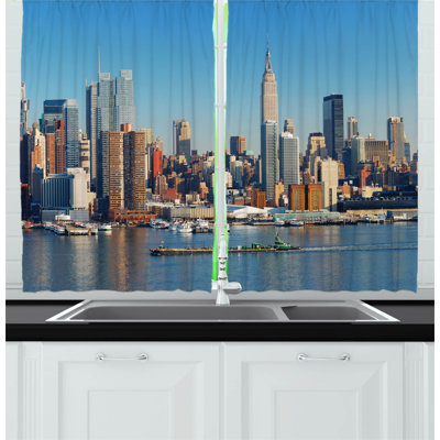 Pointed Kitchen Curtain