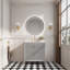 Ensemble de meuble-lavabo autoportant moderne à 2 poignées avec plateau en marbre d'ingénierie moderne-1091783183-1091783181