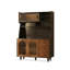 Buffet en noyer massif et bois manufacturé-628647569