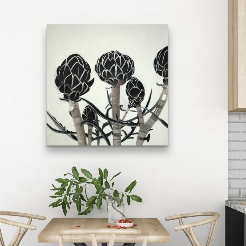 Artichokes - 32"x32" art on canvas