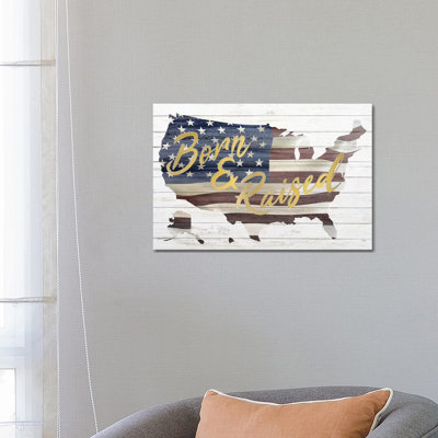 Born And Raised by Kimberly Allen - Wrapped Canvas Gallery-Wrapped Canvas Giclée