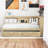 Twin Size Daybed with Two Storage Drawers-446659192