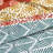Turquoise/Orange/Yellow Reversible 3 Piece Duvet Cover Set-1765591083