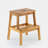 Wood Two Steps Stool Small Size Rectangle