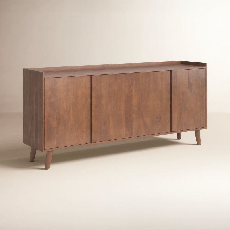Claud 70.75'' Solid Wood Sideboard