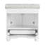 Meuble-lavabo 36 po avec comptoir et dosseret