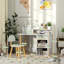 Kids 2 Piece Rectangular Desk Or Activity Chair and Chair Set
