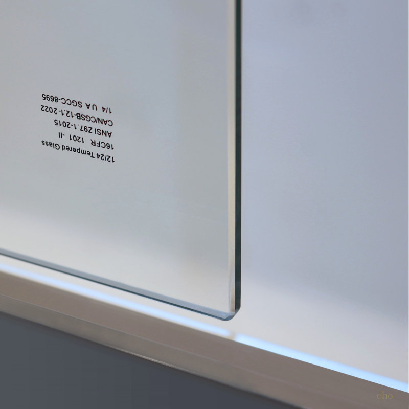 56-60"W X 60"H Double Sliding Tub Shower Door, Aluminium Alloy Frame In Chrome, 1/4" (6Mm) Thick SGCC Tempered Clear Glass.