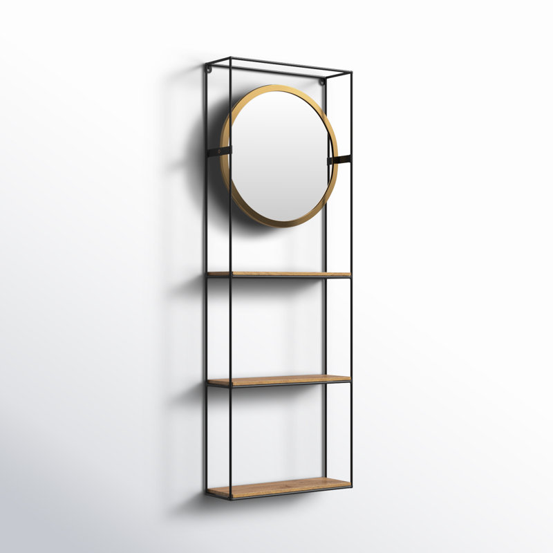 Dunkin Flat Wall Mirror