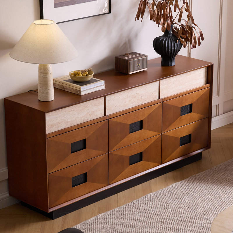 Buffet haut de gamme rétro de style chinois