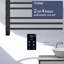 Electric Towel Warmer for Bathroom, Heated Towel Rack With Timer-91864915