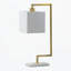 Lampe de table en métal 9 x 14,3 x 25,2 po