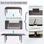 Expandable Aluminum Outdoor Dining Table for Patios and Gardens