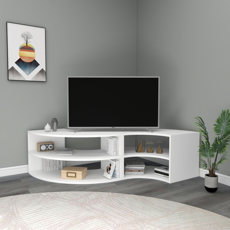 TV Stand for TVs up to 78", White