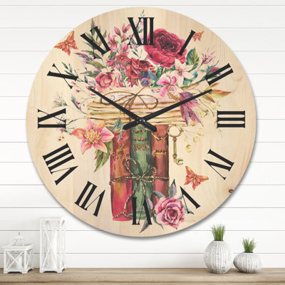 Solid Wood Wall Clock