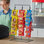 Choice 14" X 9" X 24" Freestanding Chip Rack With 36 Clips WS-176CST36