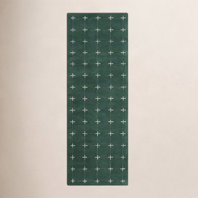 Mallory Green Hand Tufted Area Rug