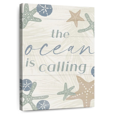 Kema The Ocean Is Calling Wall Sign