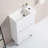 19.14 " W Freestanding Standard Free Standing Single Double Single Vanity Bathroom Vanity With Ceramic Top