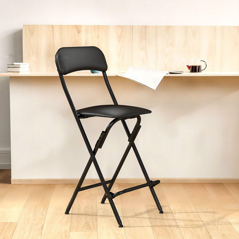 Vinyl Padded Folding Bar Stool Folding Chair