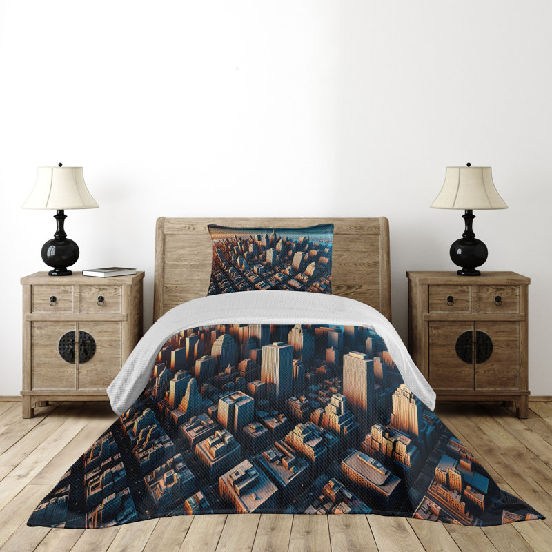 Coverlet, Twin Coverlet + 1 Standard Shams