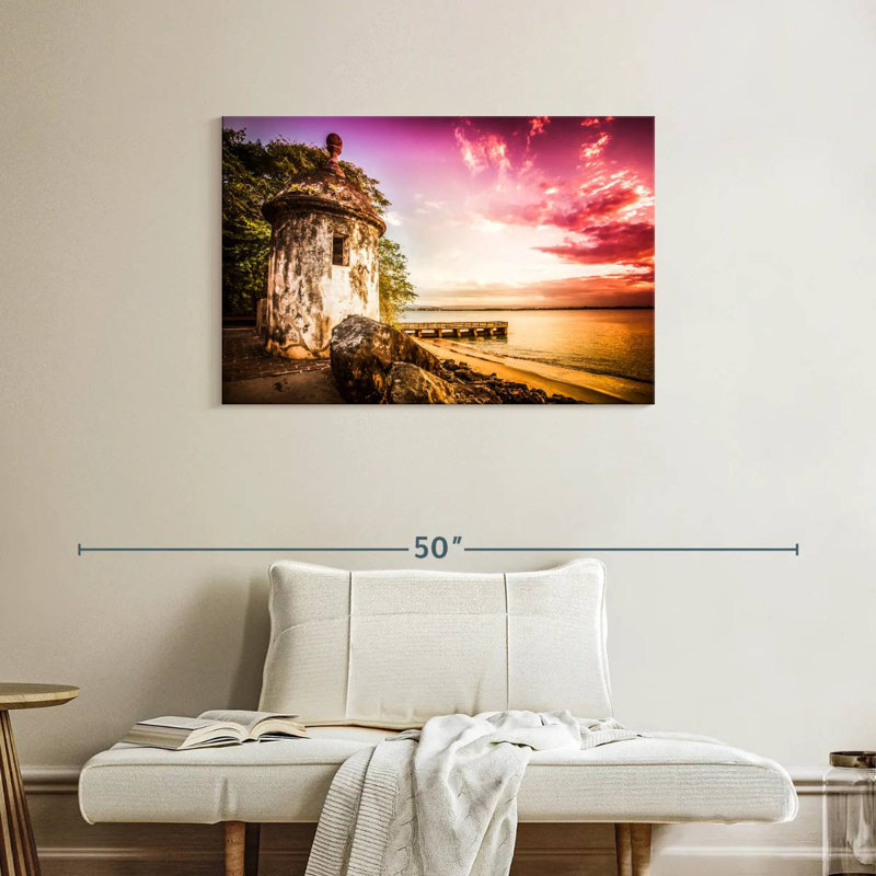 Ravi Fort El Morro Porto Rico, H 24 po x l 36 po