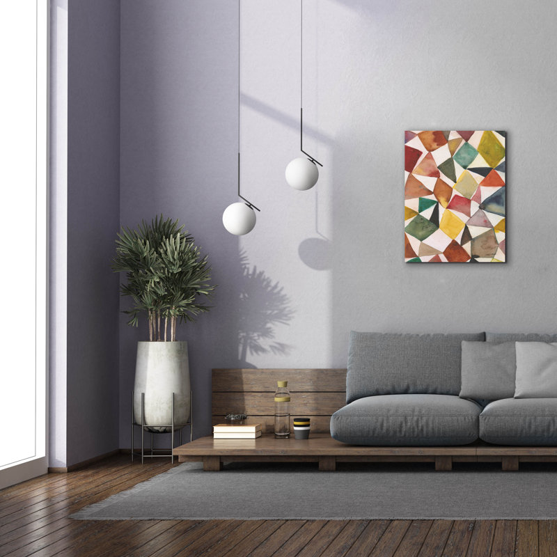 Art mural épique Graffiti «Tilt Shift 2» par Cheryl Warrick, 26 po x 34 po, H 34 po x l 26 po